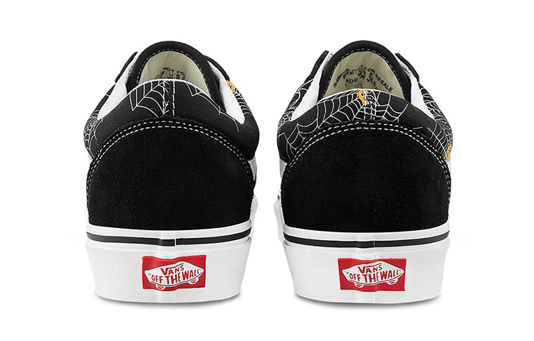 Кеды Vans Old Skool (черно-бело-желтые) — фото 5