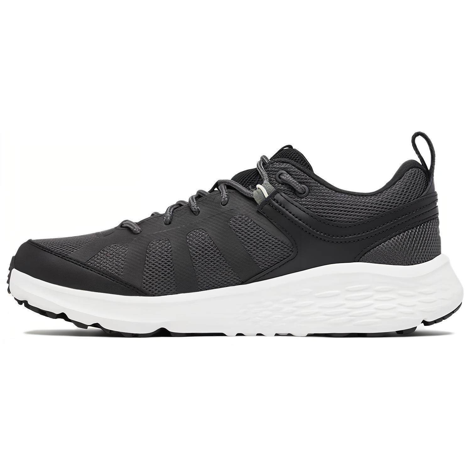 Columbia Round Tip Cushioning Slip Resistant Cushioning Slip Resistant Low top Hiking Shoes Men’s Black White