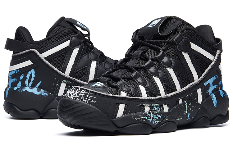 FILA FUSION Fila Spaghetti Vntg Gs Black/White/Blue Women’s