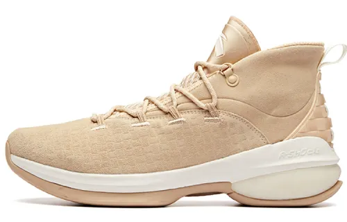 Anta UFO2.0 Celestial Synthetic Leather, Textile Cushioning Slip Resistant Abrasion Resistant High top Basketball Shoes