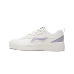 Li Ning First Cloud Abrasion Resistant, Balanced, Breathable Low top Skateboard Shoes Women's Beige Purple