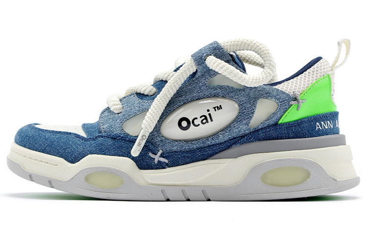 Ocai Low top Skateboard Shoes Unisex Blue