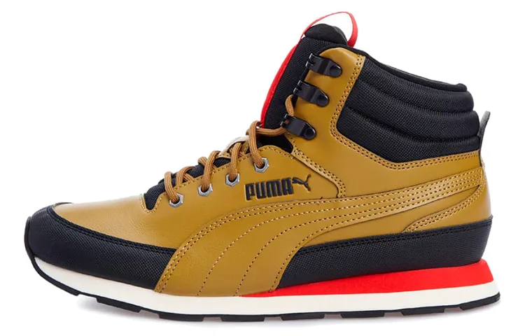 PUMA Vista Mid Utility 'Moss Green High Risk Red'
