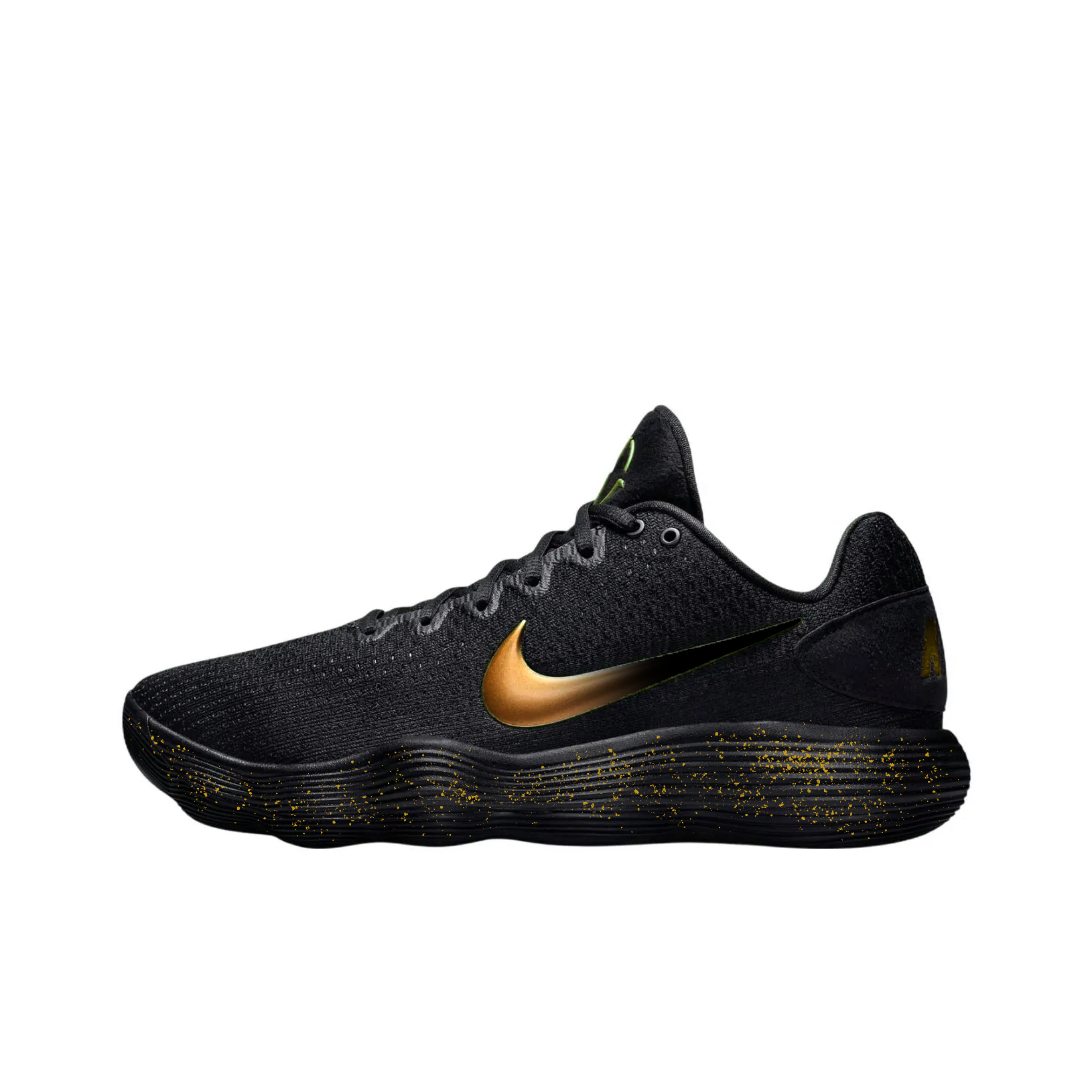 Nike Hyperdunk 2017 Venus River Abrasion Resistant Abrasion Resistant Low top Basketball Shoes Unisex Black