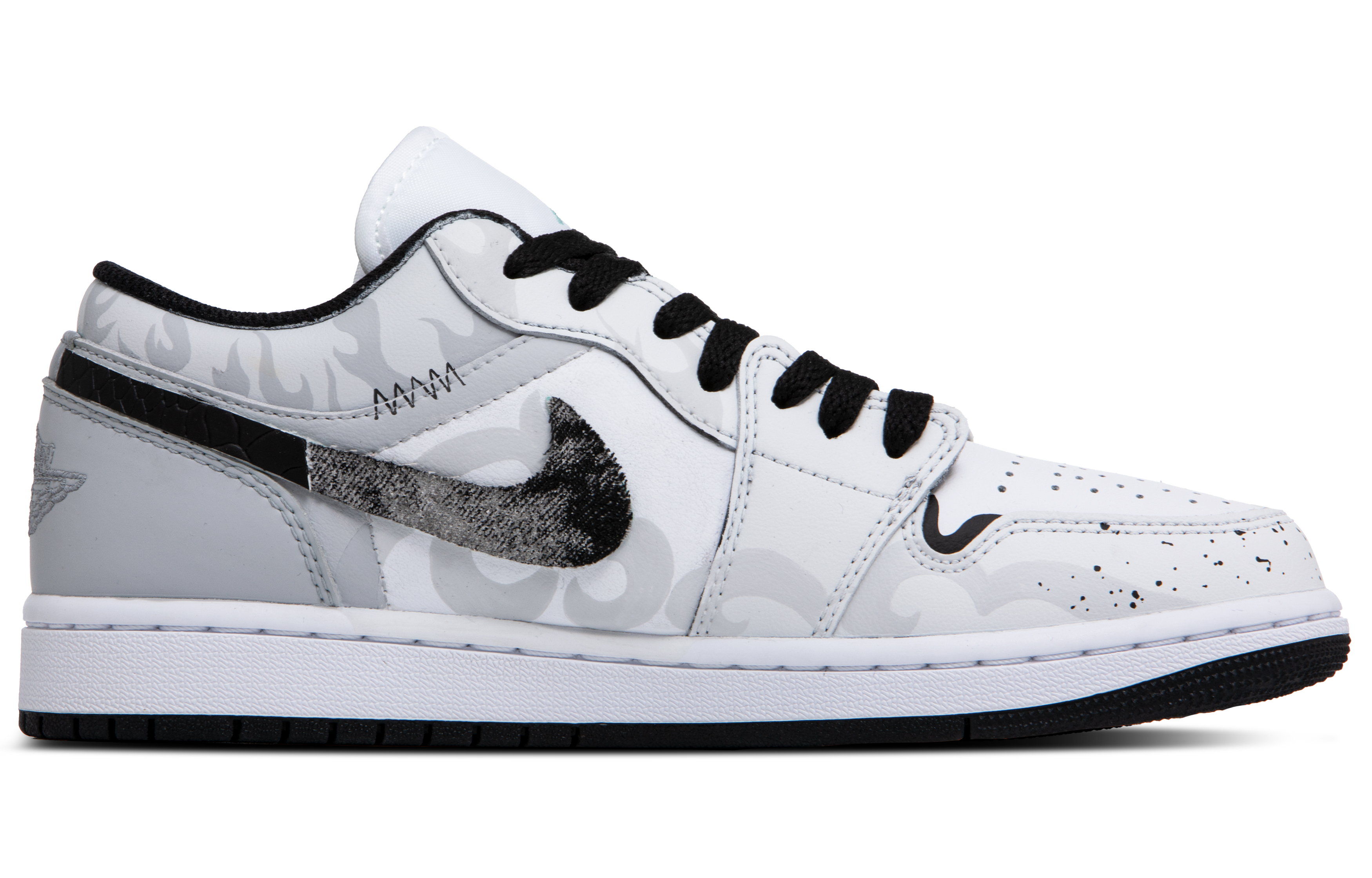 Jordan Air Jordan 1 LOW Seiya Star Between Abrasion Resistant Breathable Low top Vintage Basketball Shoes Men’s