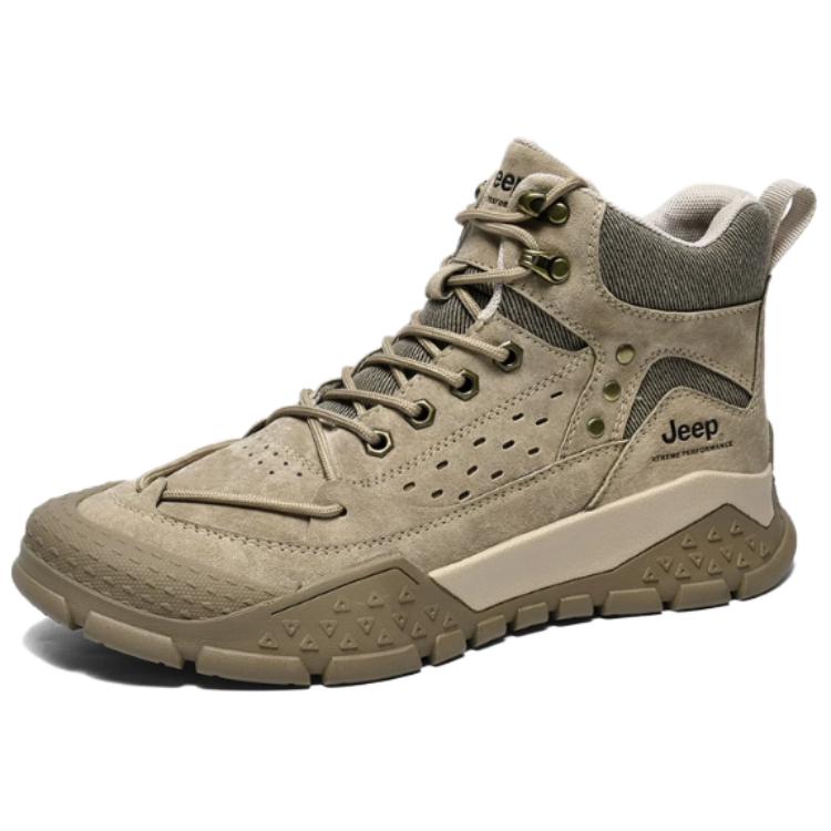 Jeep High top Mountaineering Shoes Men’s Khaki