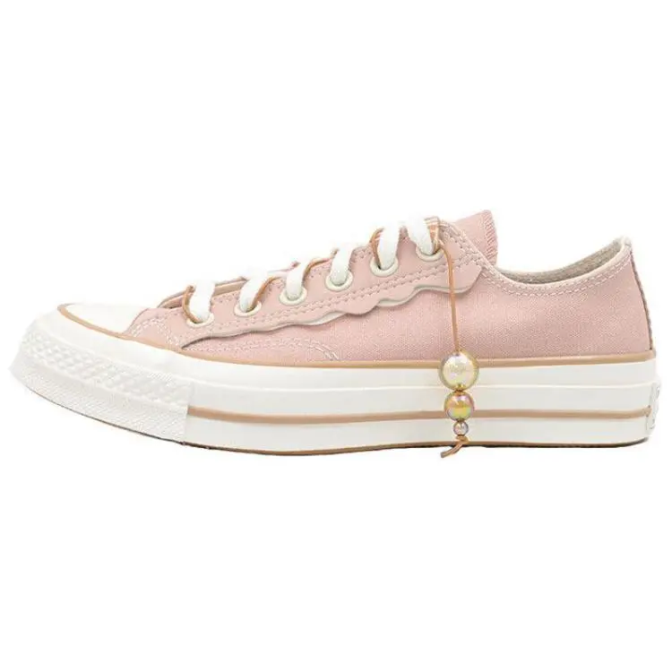Converse All Star Lift Abrasion Resistant Low top Canvas Shoes Women's Pink