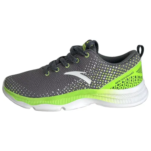 Anta Variety Training Collection Abrasion Resistant Breathable Low top Training Shoes Men's Gray Green White