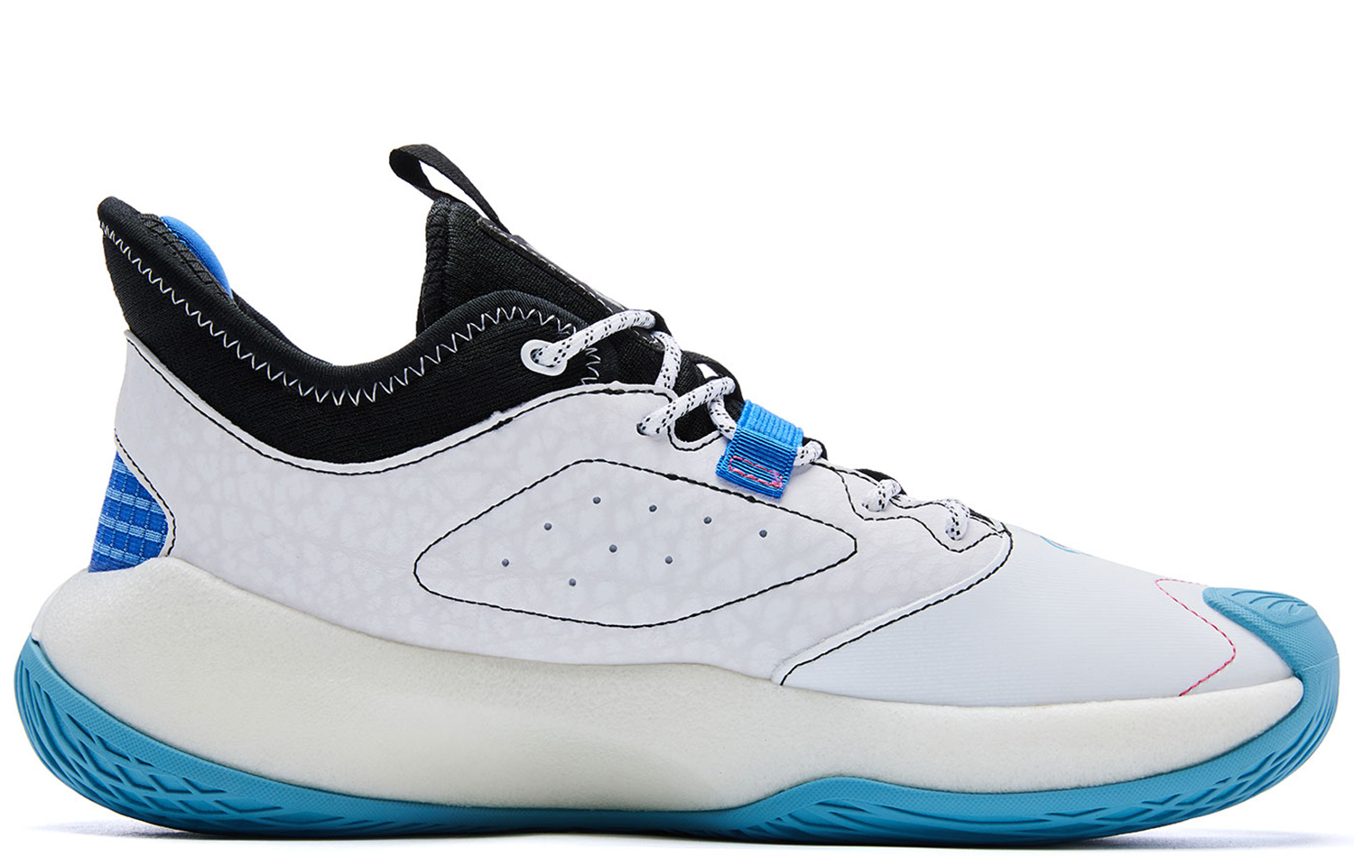 PEAK Basketball Shoes Men’s Low Top Baymax Sky Blue