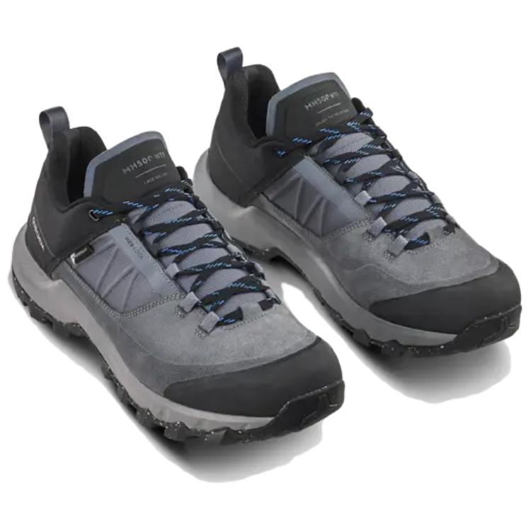 DECATHLON MH500 Low top Hiking Shoes Men’s Black Gray