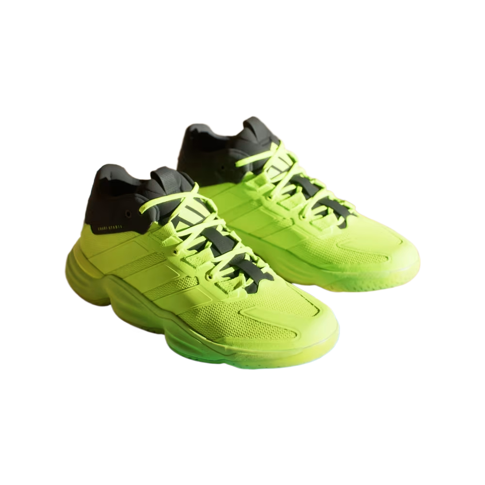 Adidas Court Stabil Indoor ‘Lucid Lemon Black’