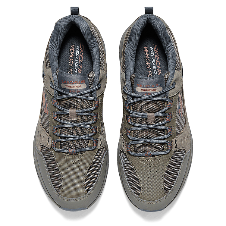 Skechers OUTDOOR MENS Wear resistant And Lightweight Low top Mountaineering Shoes Men’s Taupe