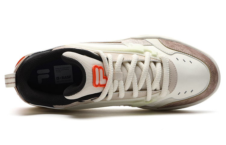 FILA FUSION Sport Vintage Basketball Shoes ‘White Brown’
