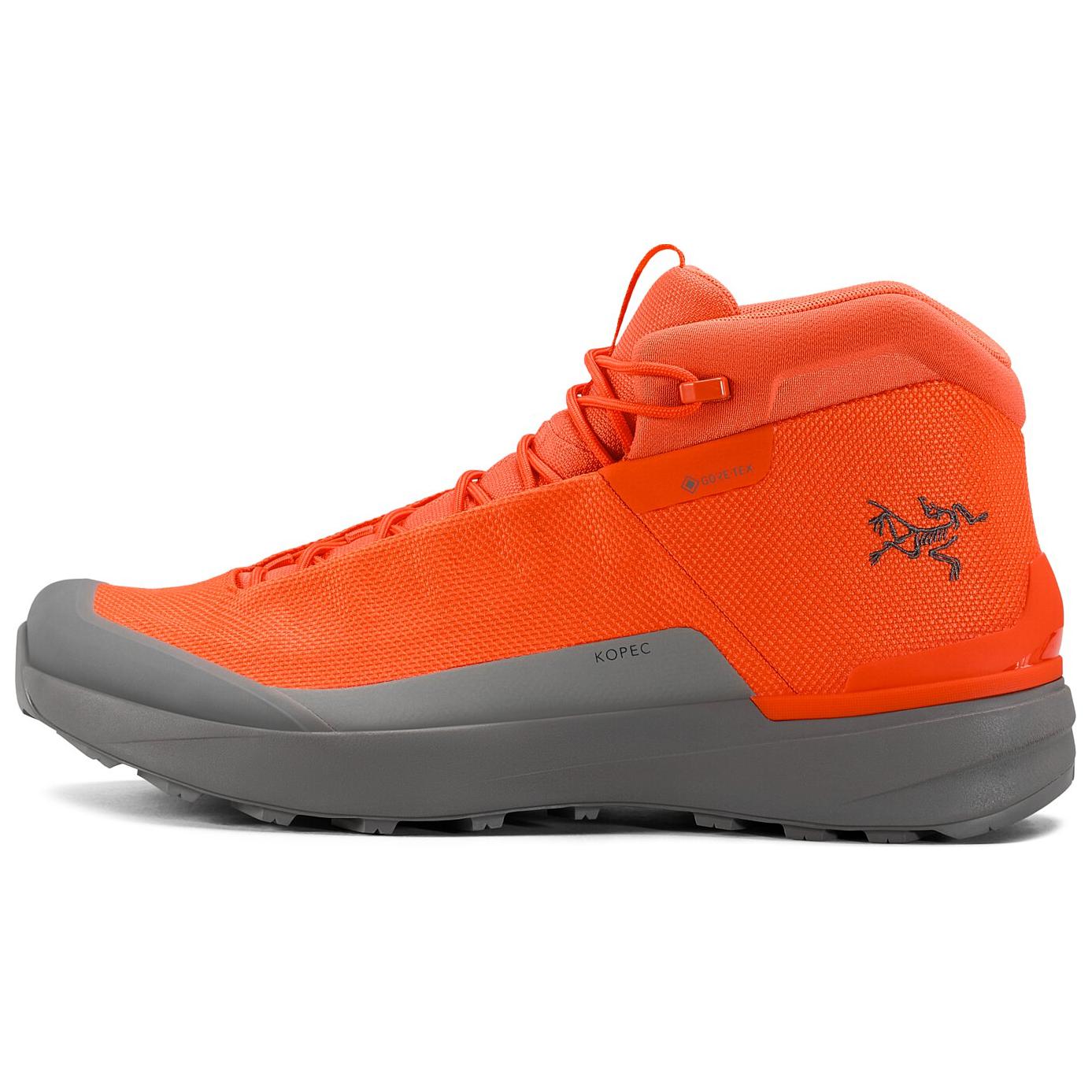 Arc’teryx Slip Resistant Abrasion Resistant Mid top Hiking Shoes Men’s Orange