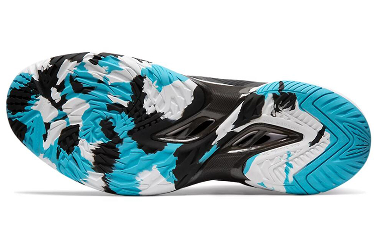 Мужские кроссовки ASICS Gel-Burst 24 GE (черные) — Чёрный — фото 5