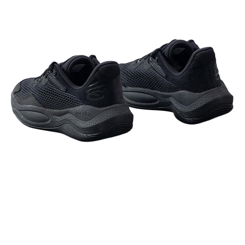 Under Armour Curry Splash 24 Abrasion Resistant Breathable Low top Basketball Shoes Unisex Black