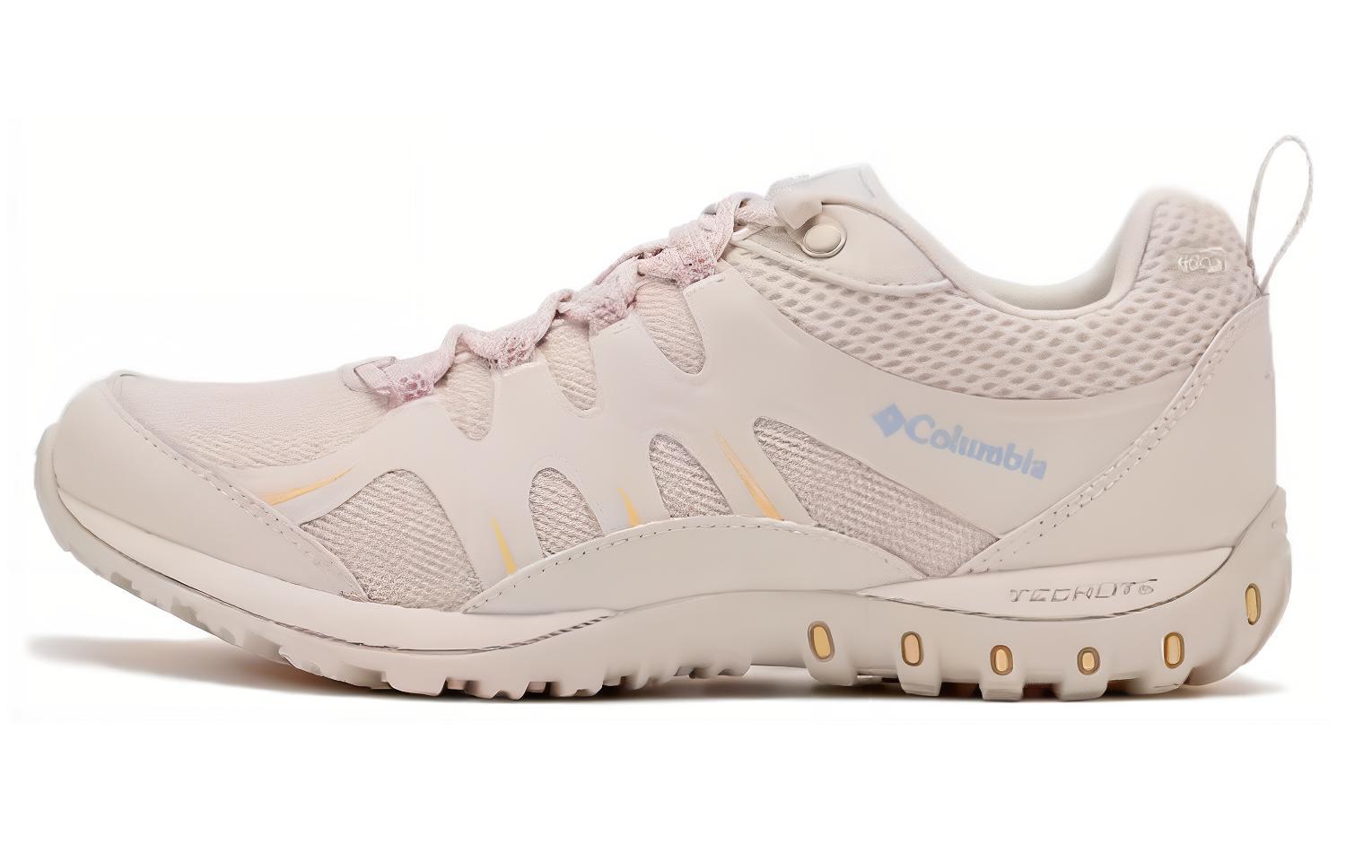 Columbia Cushioning Abrasion Resistant Cushioning, Wear Resistant Low top Mountaineering Shoes Women’s Ecru