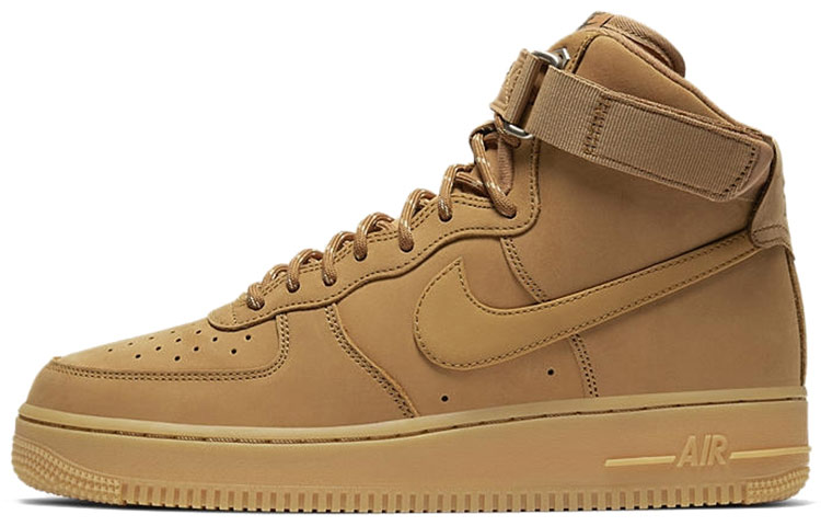 Кроссовки Nike Nike Air Force 1 High '07 WB Flax (пшеничные)