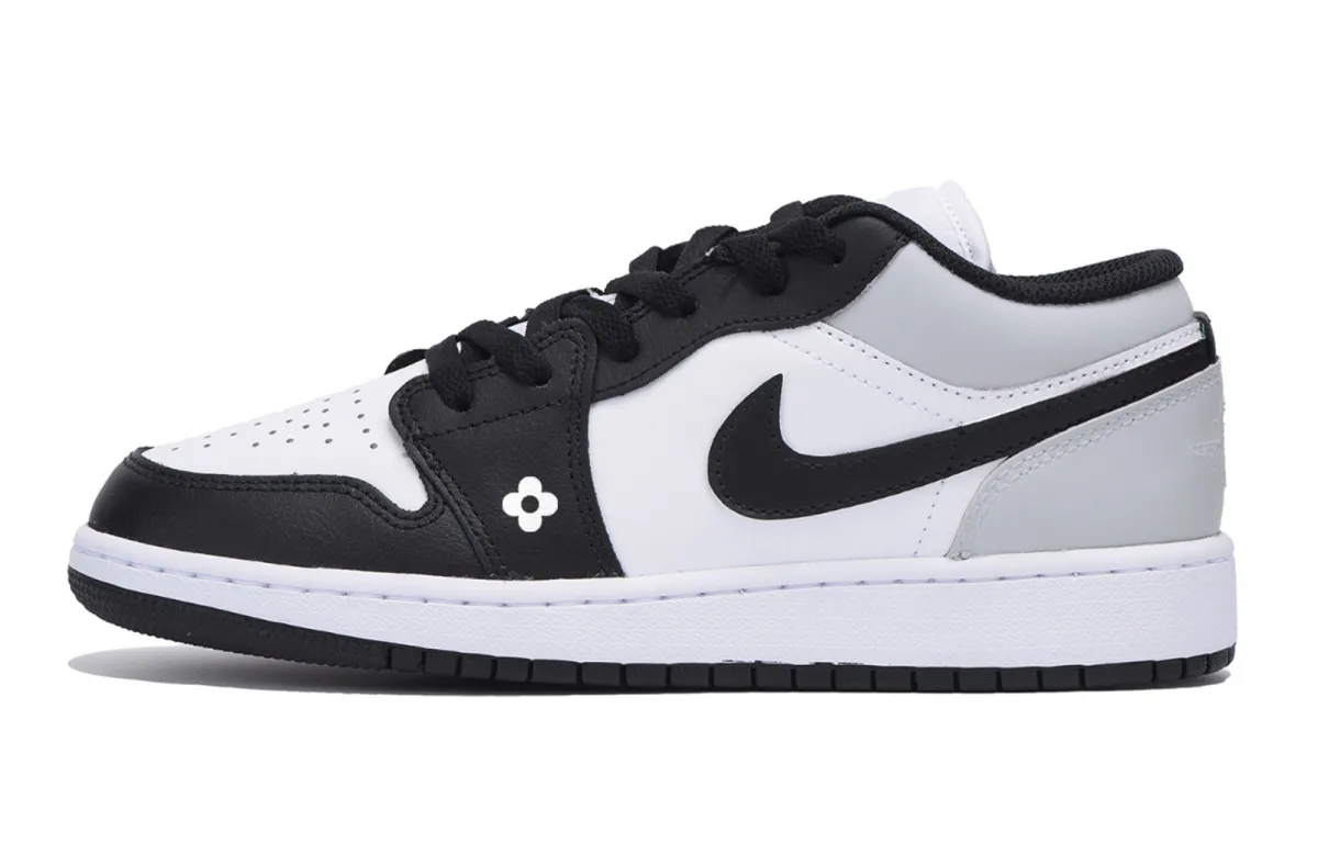 Jordan Air Jordan 1 Urban Chic Style Low top Vintage Basketball Shoes Men's White