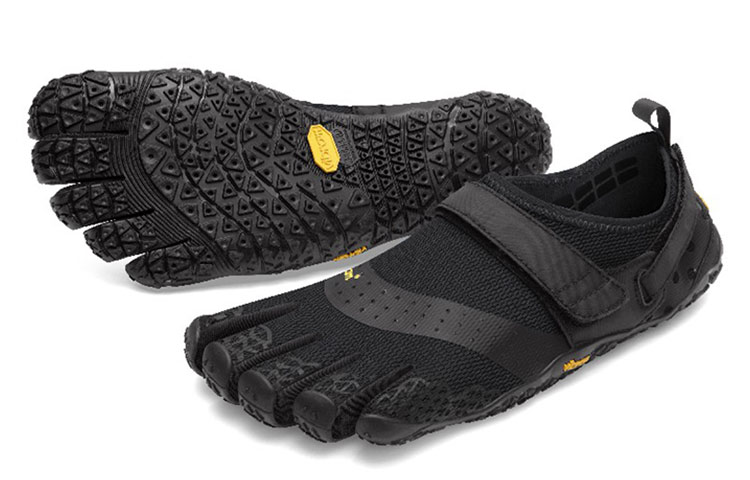 Vibram V AQUA Five Fingers Shoes Non slip Lightweight Low top Training Shoes Men's Black