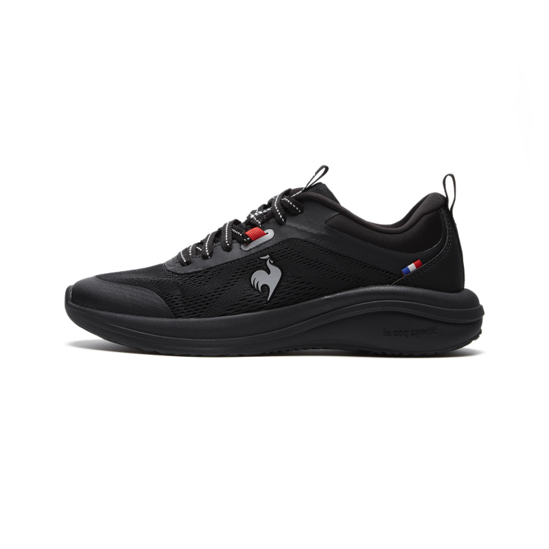 Le Coq Sportif LCS EASY RUN Cushioning Slip Resistant Cushioning Slip Resistant Low top Training Shoes Unisex Black