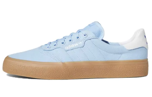 Adidas Originals 3MC Comfortable Low top Skateboard Shoes Men's Sky Blue White