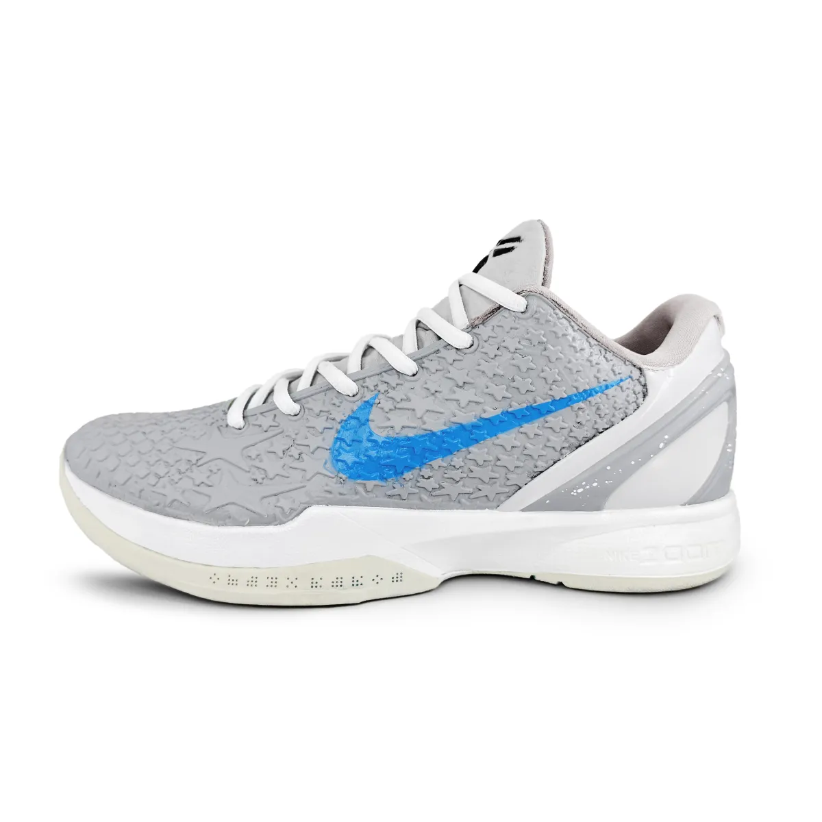 Nike Zoom Kobe 6 Basketball Shoes Men's Low Top Gray/Blue/Beige