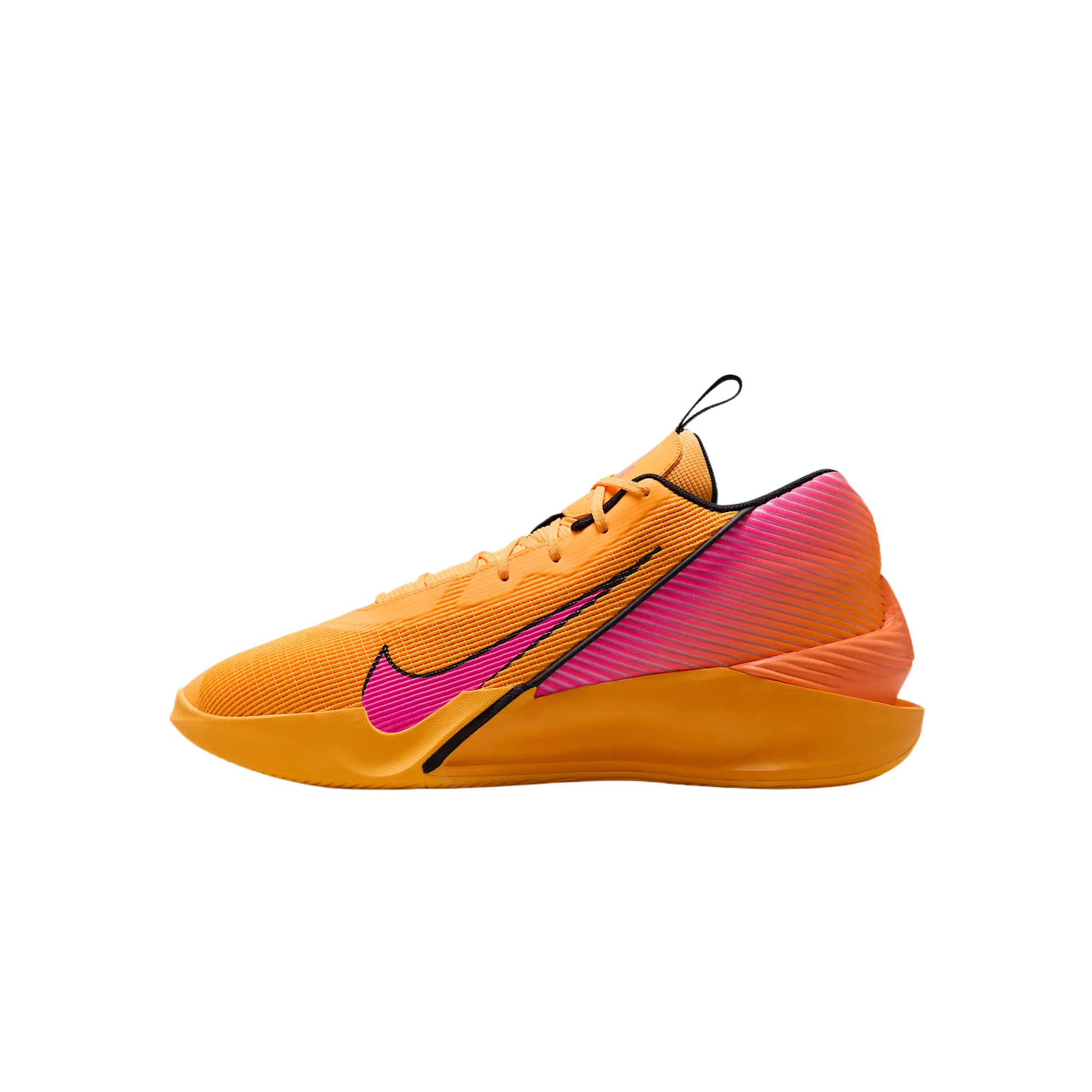 Nike G.T. Jump Academy Low top Basketball Shoes Unisex Orange Pink