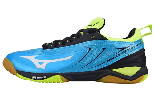 Mizuno Wave Drive Training Shoes Unisex Low Top Blue/Yellow
