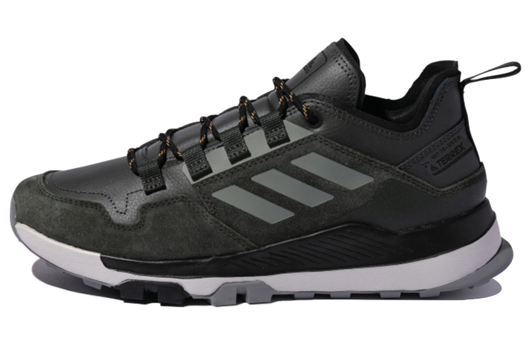 Adidas Terrex Hikster Leather Low 'Black Green'