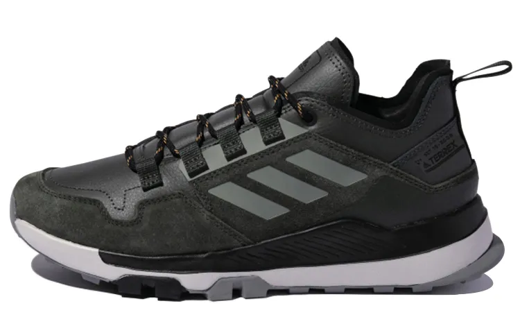 Adidas Terrex Hikster Leather Low 'Black Green'
