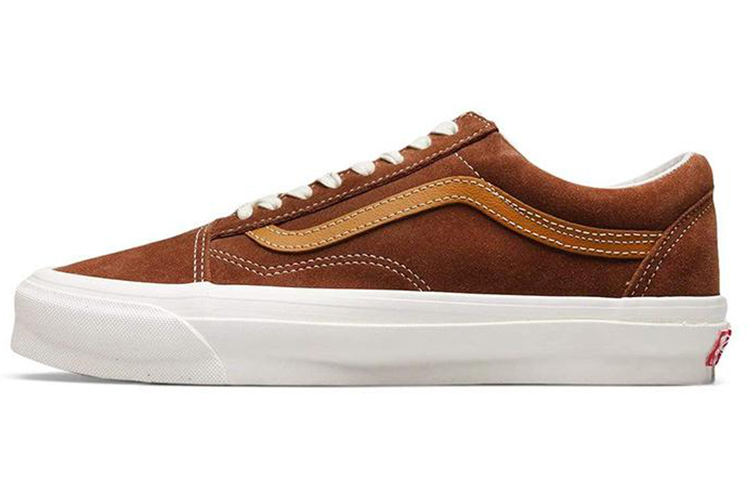 Кеды Vans Old Skool (коричневые) — фото 1
