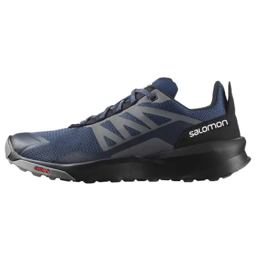 SALOMON Fashion Trend Cushioning Slip Resistant Abrasion Resistant Low top Mountaineering Hiking Shoes Men's Black