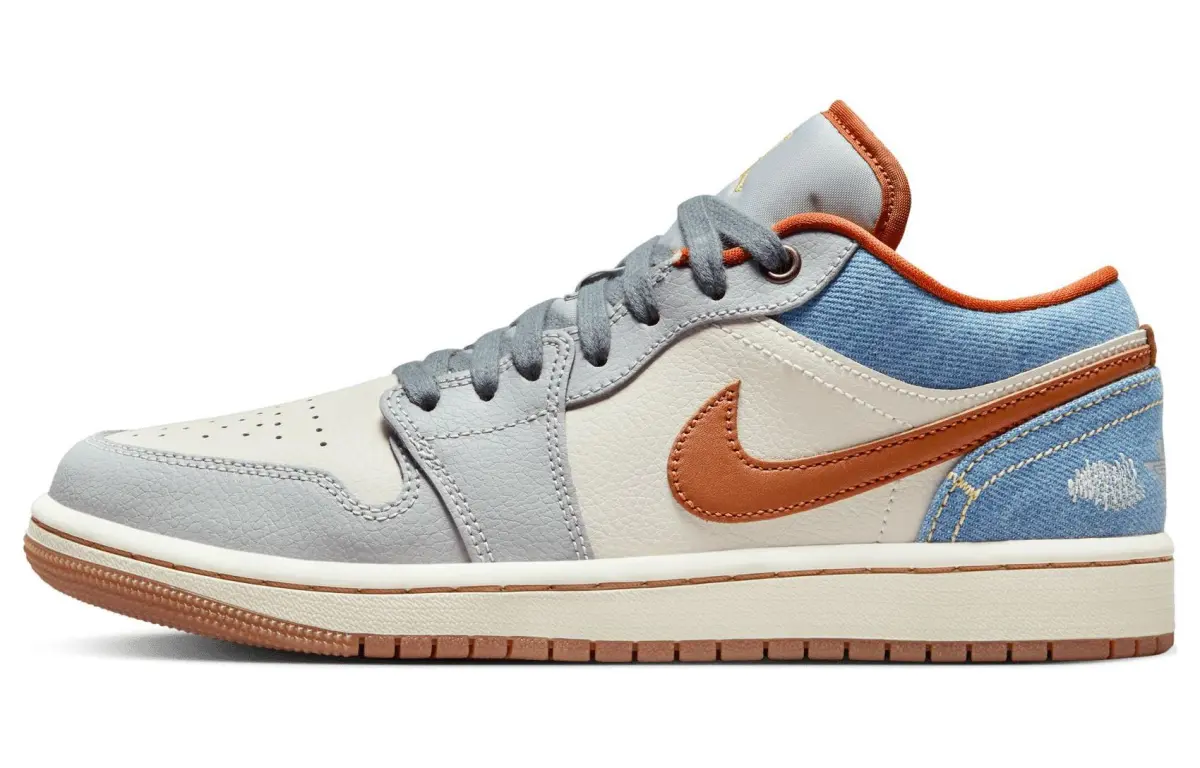Jordan 1 Low Phantom Denim Women's