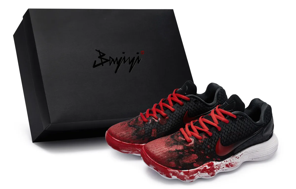 Nike Hyperdunk 2017 811 Manufacturing, Flame Devouring Shadow, Special Shoe Box Abrasion Resistant Abrasion Resistant