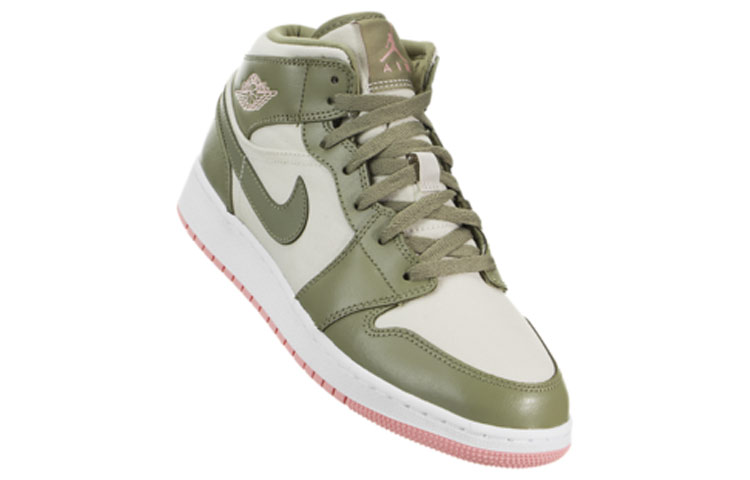 Air Jordan 1 Mid ‘Bleached Coral’ Gs