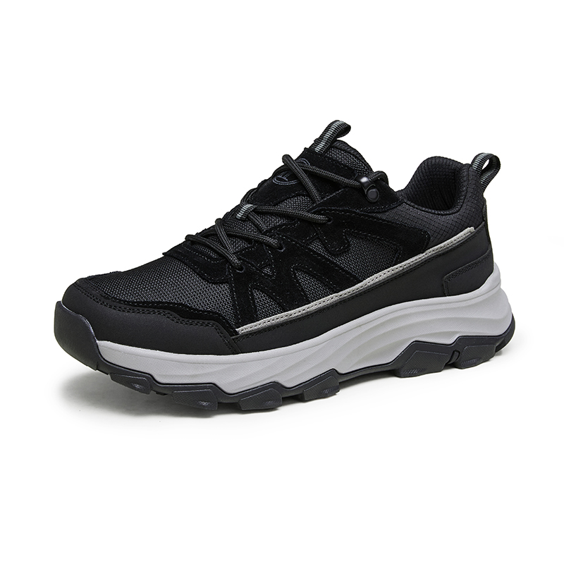 CAMEL Slip Resistant Abrasion Resistant Low top Hiking Shoes Men’s Black