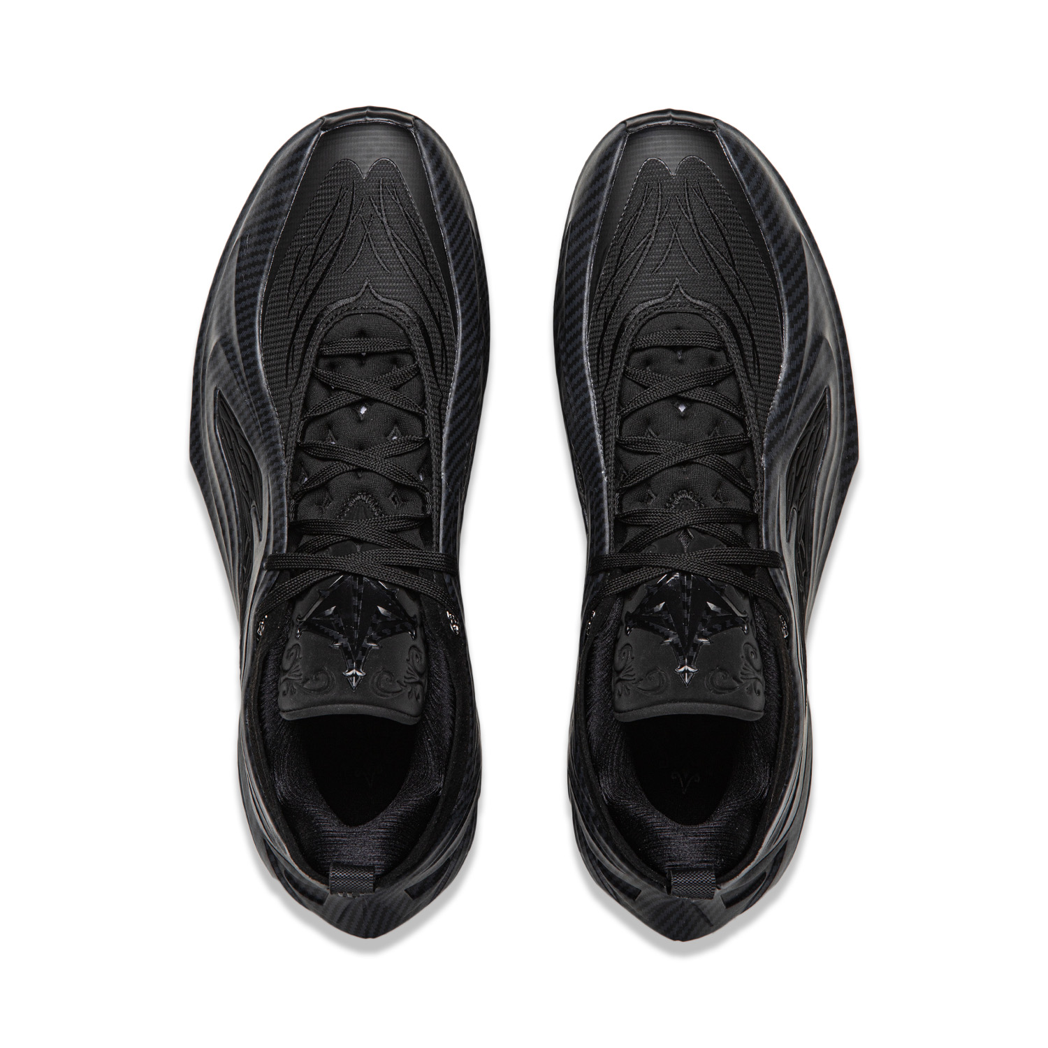 Li Ning JB4 Cushioning Slip Resistant Abrasion Resistant Breathable Rebound Grip Low top Basketball Shoes Men’s Black