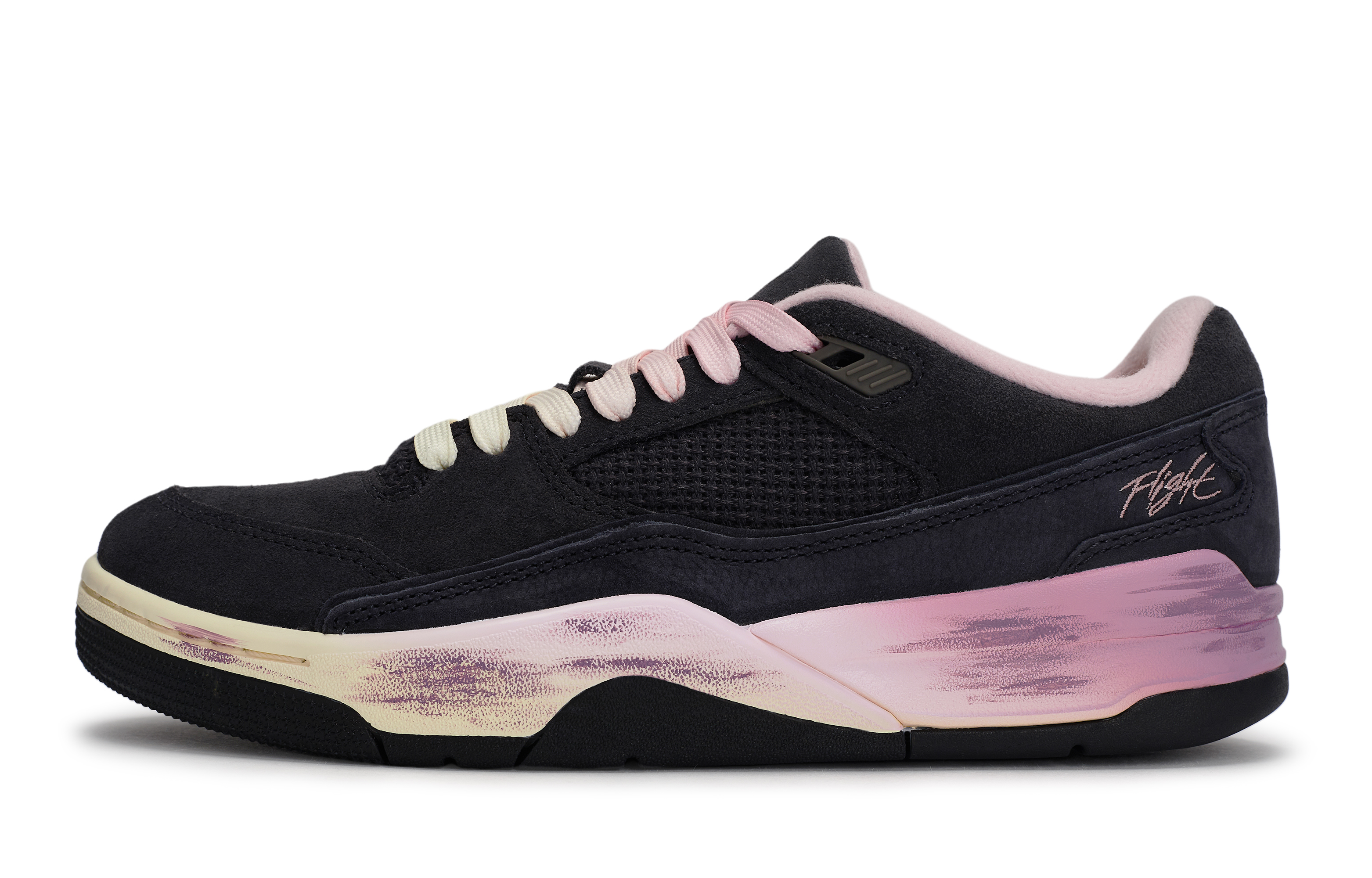 Jordan FLIGHT COURT 811 Manufacturing, Dawn Glow Shimmer, Special Shoe Box Breathable Low top