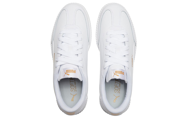 Кеды PUMA Astro cup L (бело-золотые) — фото 4