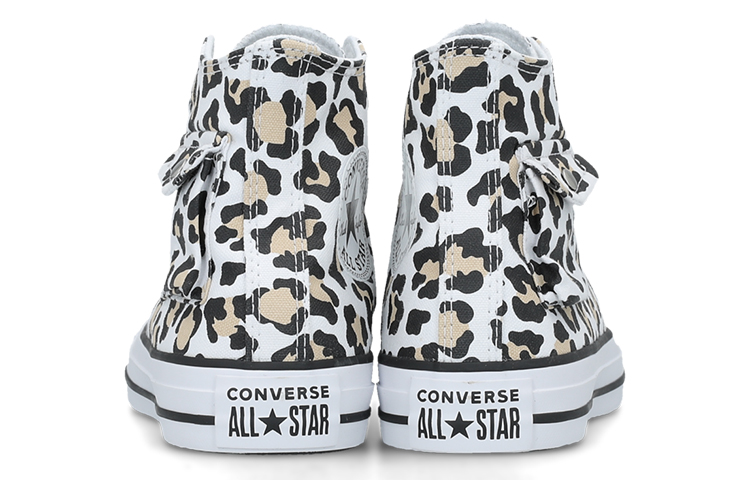Кеды Converse Chuck Taylor All Star Hi (черно-бело-желтые) — Чёрный / белый / жёлтый — фото 4
