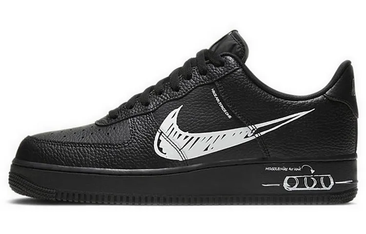 Nike Air Force 1 Low Sketch Black