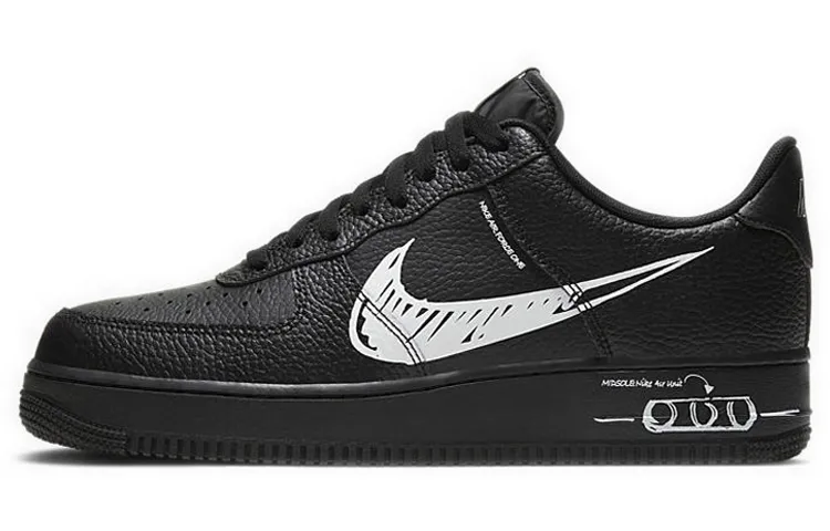 Nike Air Force 1 Low Sketch Black