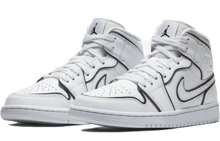 Jordan 1 Mid Iridescent Reflective White Women’s