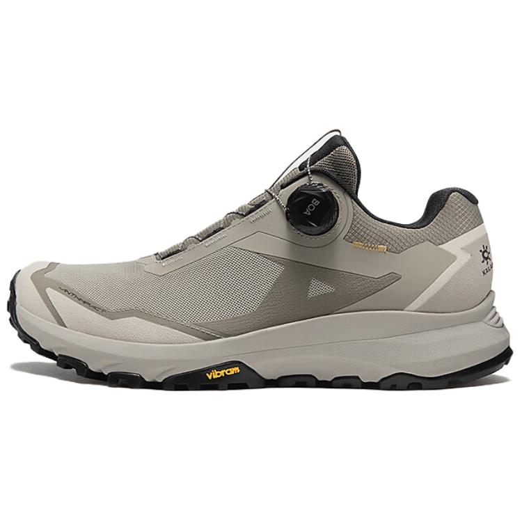 KAILAS Slip Resistant And Abrasion Resistant Coverage Low top Hiking Shoes Unisex Light Gray