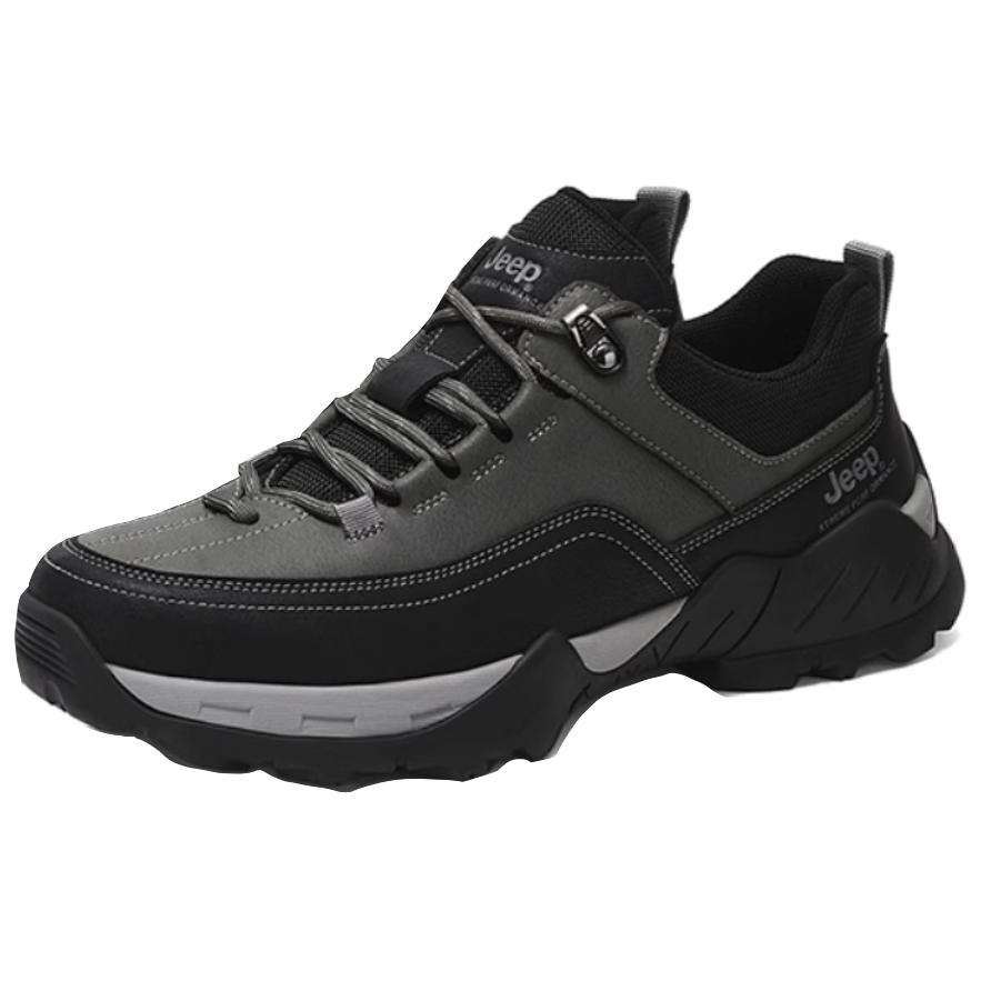 Jeep Comfortable Low top Mountaineering Shoes Men’s Gray