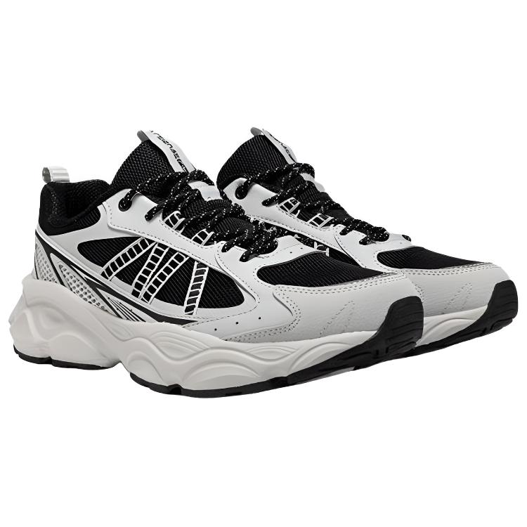 361° Cushioning Slip Resistant Abrasion Resistant Low top Hiking Shoes Men’s Photon Gray Obsidian Black