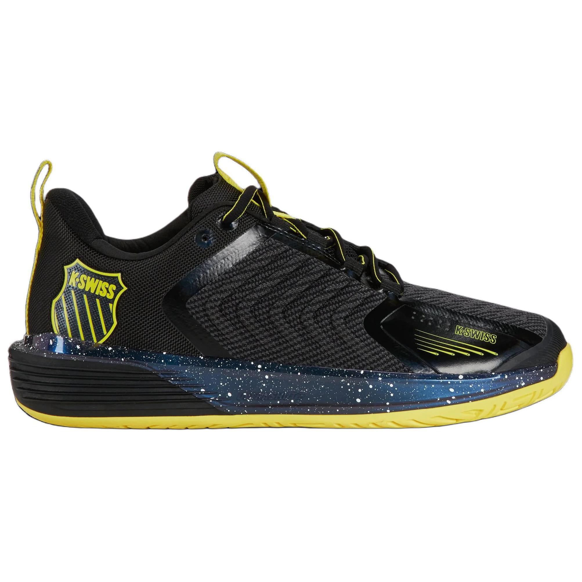 K·SWISS Slip Resistant Abrasion Resistant Low top Training Shoes Men’s Black