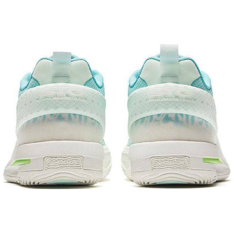 Anta Fengmang 1 Abrasion Resistant Breathable Basketball Shoes Men’s Ice Blue