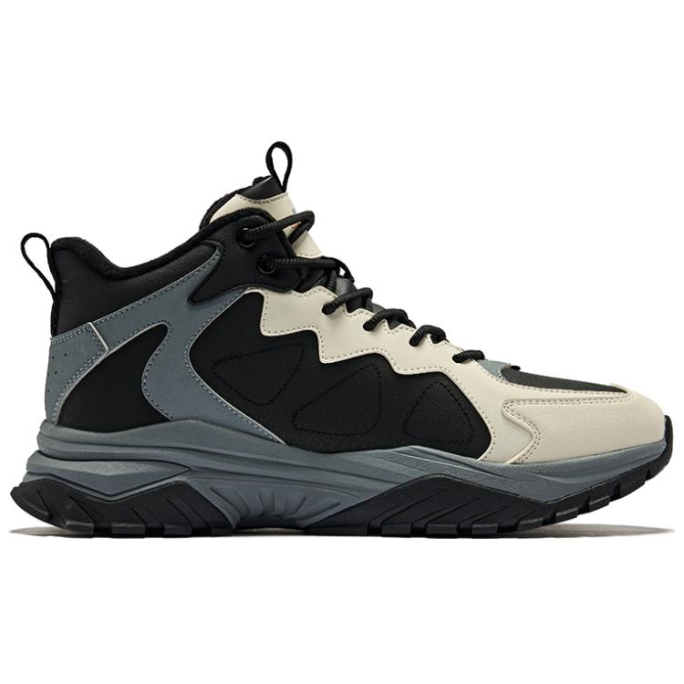 Erke Fiery Wild 2 Padded And Fleece Lined, Outdoor Stable, Thermal Support High top Mountaineering Shoes Men’s